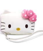 Hello Kitty 凱蒂貓大臉可觸控手機袋 收納包